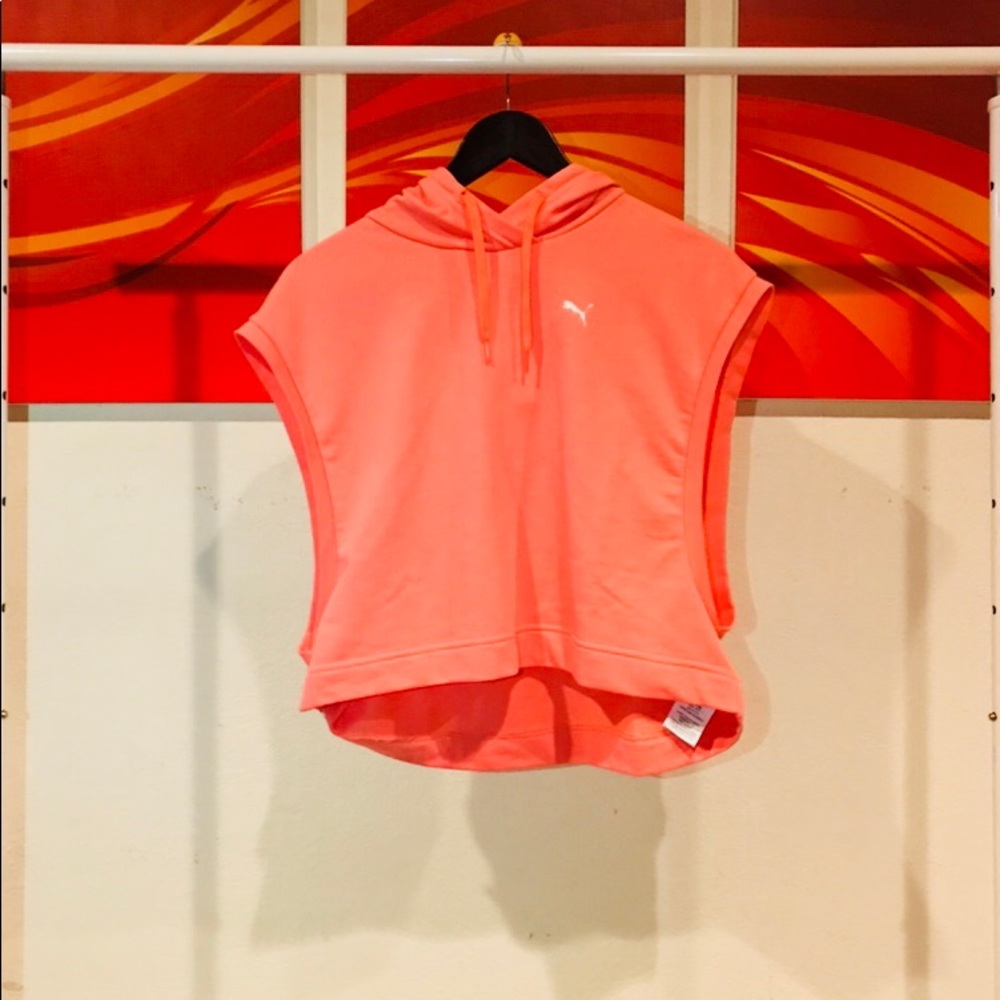 PUMA Cropped sleeveless hoody